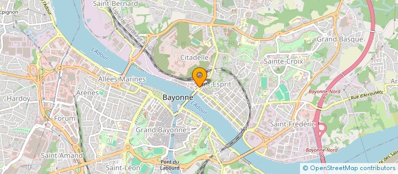 localisation de l'entreprise MONSIEUR GORKA TARDIO à BAYONNE