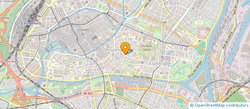 localisation de l'entreprise MONSIEUR GORKHMAZ HASANLI à STRASBOURG