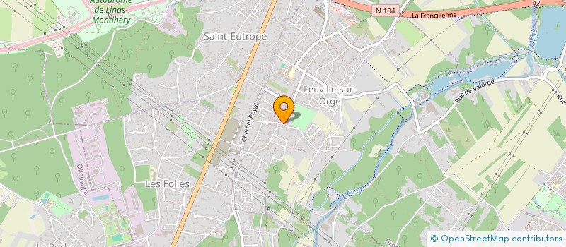 localisation de l'entreprise MONSIEUR GOSBY THEMISTOCLE  LINAS