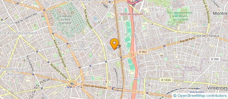 localisation de l'entreprise MONSIEUR GOT'LIEBE ALEXIS BATABA-AGAMAH  PARIS