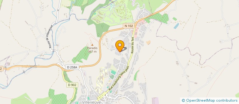 localisation de l'entreprise MONSIEUR GOTHAN ASCI  VILLENEUVE-DE-BERG