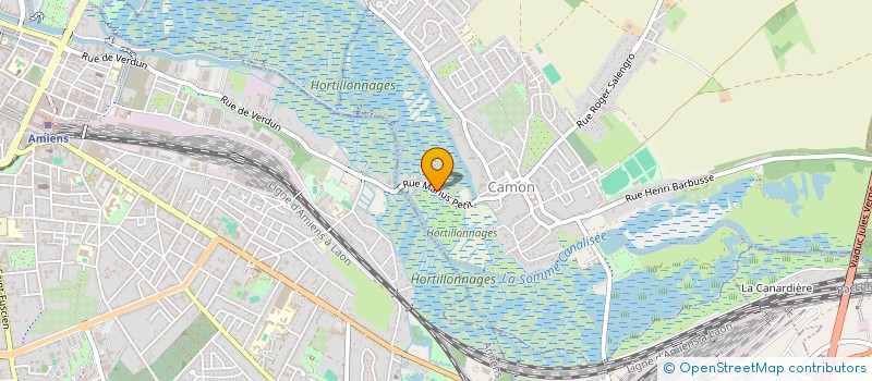 localisation de l'entreprise MONSIEUR GOUEHI KRAGBA  CAMON