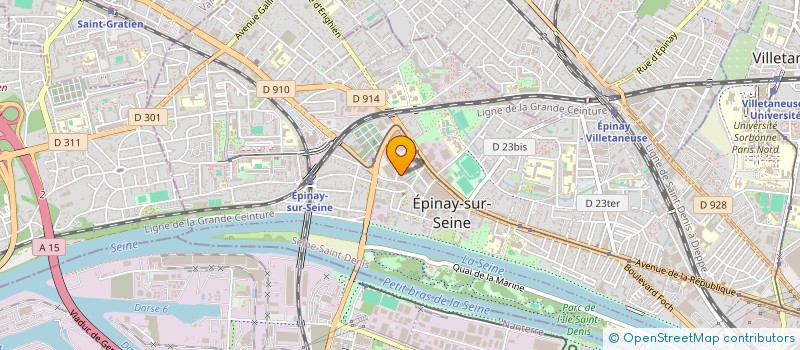 localisation de l'entreprise MONSIEUR GOUENE COULIBALY à EPINAY-SUR-SEINE