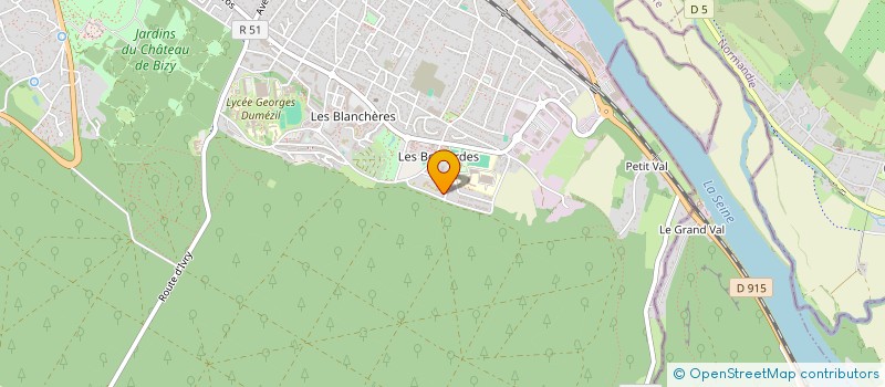 localisation de l'entreprise MONSIEUR GOUIDER GOUIDER  VERNON