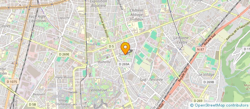 localisation de l'entreprise MONSIEUR GOULAMNABI NABIZADAH  GRENOBLE