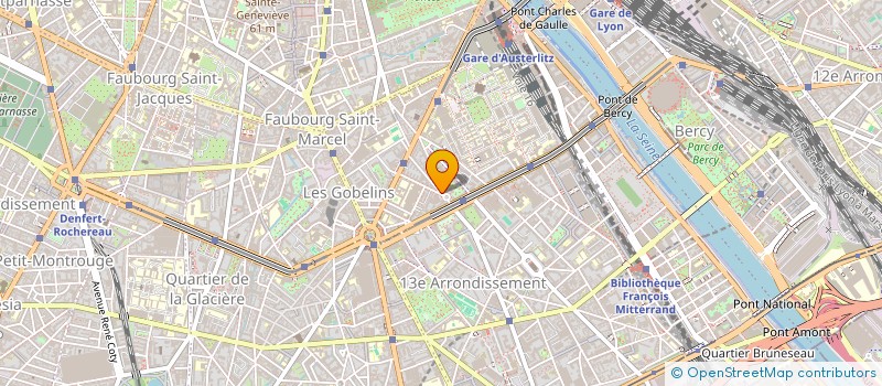 localisation de l'entreprise MONSIEUR GOULC'HEN LE MEUR  PARIS