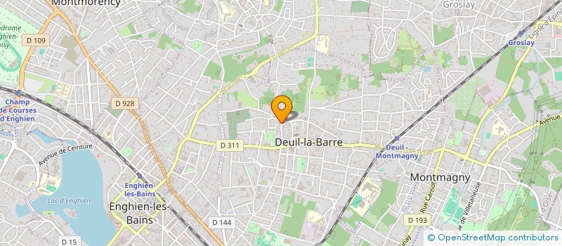 localisation de l'entreprise MONSIEUR GOULEHI ZAHI à DEUIL-LA-BARRE