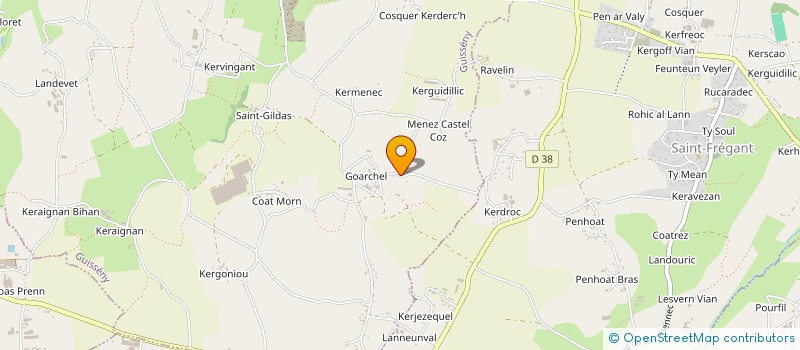 localisation de l'entreprise MONSIEUR GOULVEN BRAMOULLE à GUISSENY