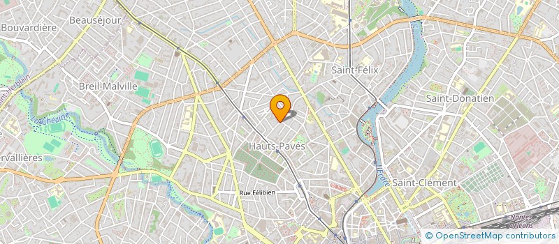 localisation de l'entreprise MONSIEUR GOULVEN DAVID  NANTES