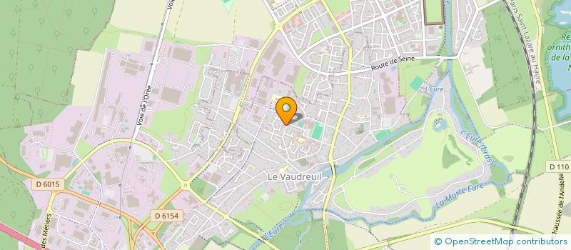 localisation de l'entreprise MONSIEUR GOULWEN DOUCOURE  LE VAUDREUIL