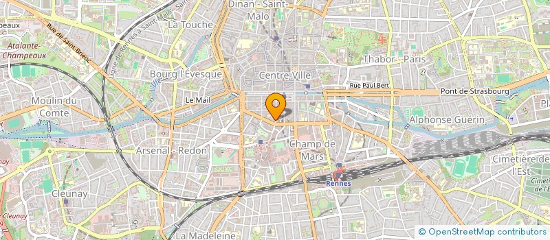 localisation de l'entreprise MONSIEUR GOULWENN LAZOUR  RENNES