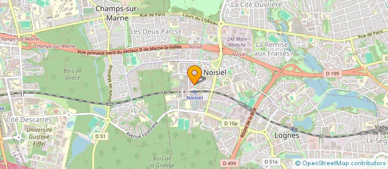 localisation de l'entreprise MONSIEUR GOUNEDI COULIBALY  NOISIEL