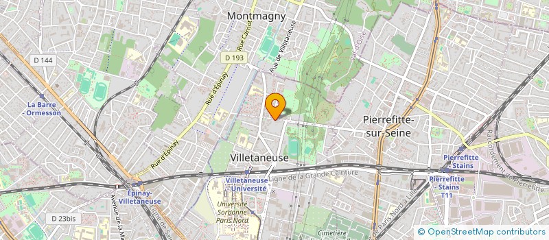localisation de l'entreprise MONSIEUR GOURASSA YABRE  VILLETANEUSE