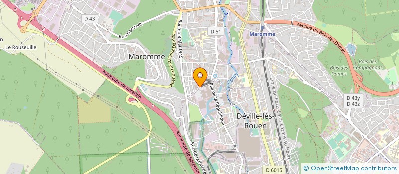 localisation de l'entreprise MONSIEUR GOURGUEN RANDILIAN à MAROMME