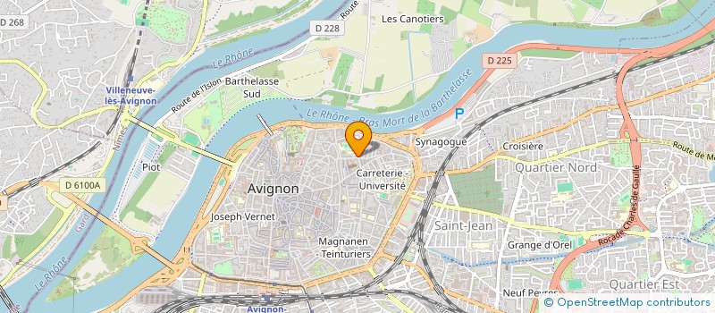 localisation de l'entreprise MONSIEUR GOVINDA TRANCHANT  AVIGNON