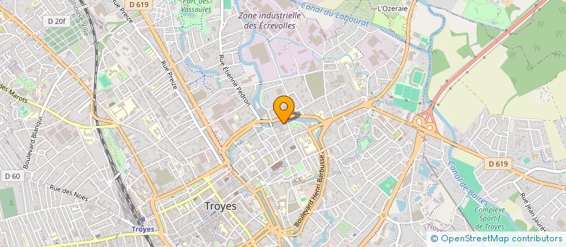 localisation de l'entreprise MONSIEUR GOYTEOM AMANIEL  TROYES