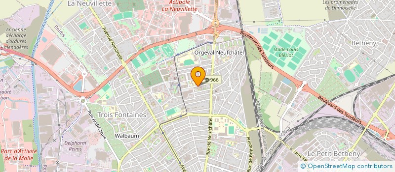 localisation de l'entreprise MONSIEUR GOZE IBO à REIMS