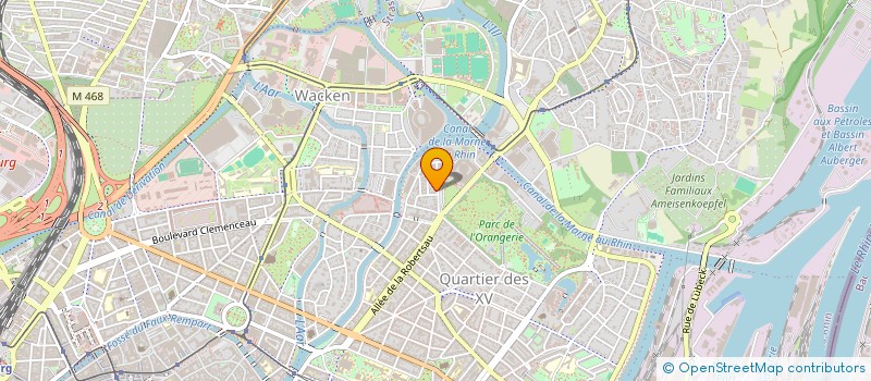 localisation de l'entreprise MONSIEUR GRACE MADEMBO à STRASBOURG