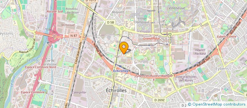 localisation de l'entreprise MONSIEUR GRACIA MISAMU à ECHIROLLES