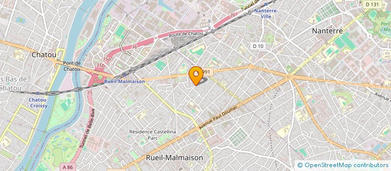 localisation de l'entreprise MONSIEUR GRAEME LEE FAWCETT à RUEIL-MALMAISON