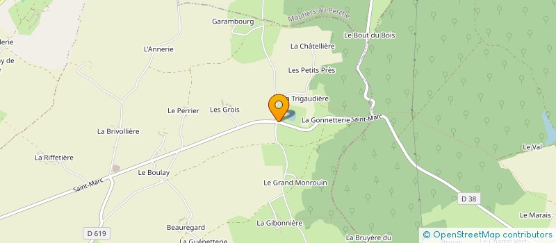 localisation de l'entreprise MONSIEUR GRAHAM ALLEN à REMALARD EN PERCHE
