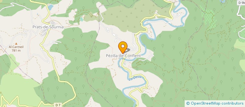 localisation de l'entreprise MONSIEUR GRAHAM CAVANAGH  PEZILLA-DE-CONFLENT