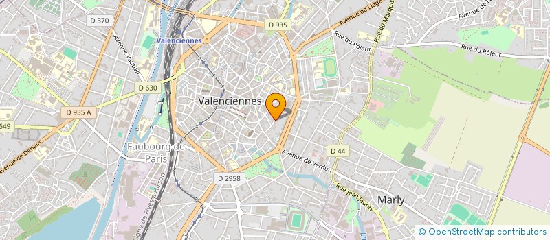 localisation de l'entreprise MONSIEUR GRAHAM FORBES  VALENCIENNES