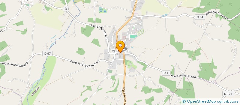 localisation de l'entreprise MONSIEUR GRAHAM LESLIE BAKER  VERTEILLAC