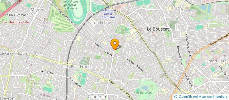 localisation de l'entreprise MONSIEUR GRAHAM MANSFIELD à LE BOUSCAT