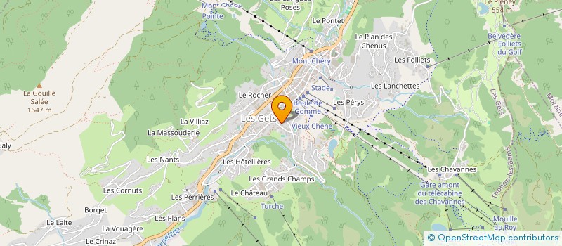 localisation de l'entreprise MONSIEUR GRAHAM STEEL  LES GETS