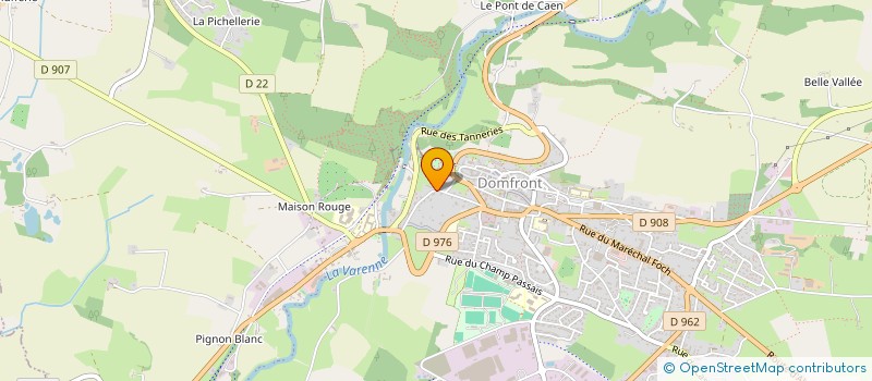 localisation de l'entreprise MONSIEUR GRAHAM SWAIN à DOMFRONT-EN-POIRAIE
