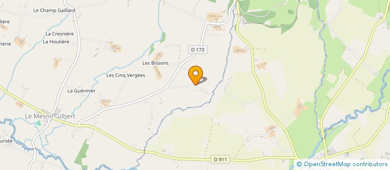 localisation de l'entreprise MONSIEUR GRAHAM TRUDGILL  LE MESNIL-GILBERT