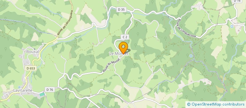 localisation de l'entreprise MONSIEUR GRAHAME GIBB  SAINT-CIRGUES