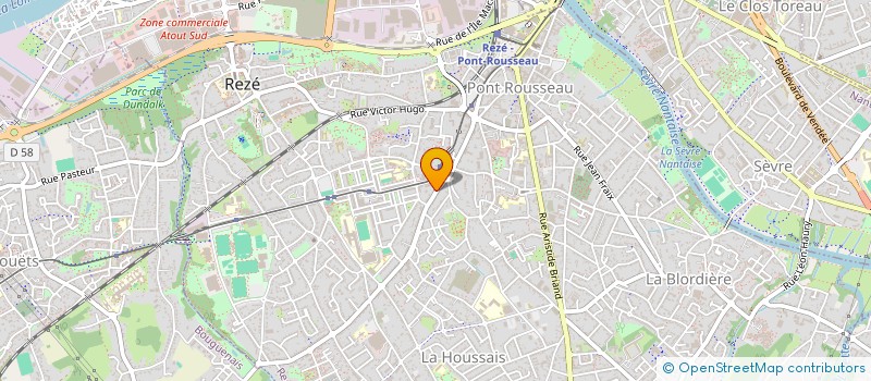 localisation de l'entreprise MONSIEUR GRAIG IDRAC à REZE