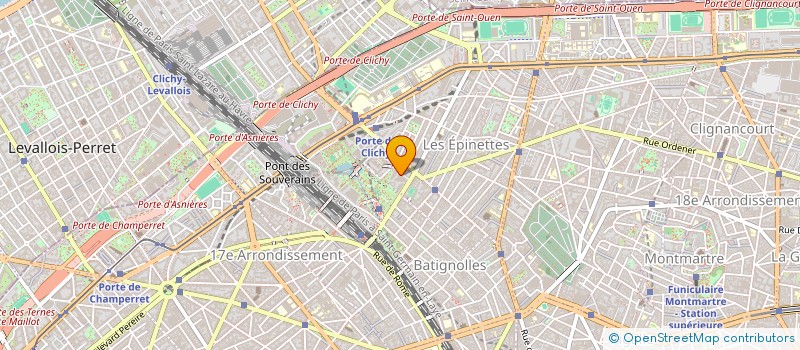 localisation de l'entreprise MONSIEUR GRANDCLERC FABRICE  PARIS