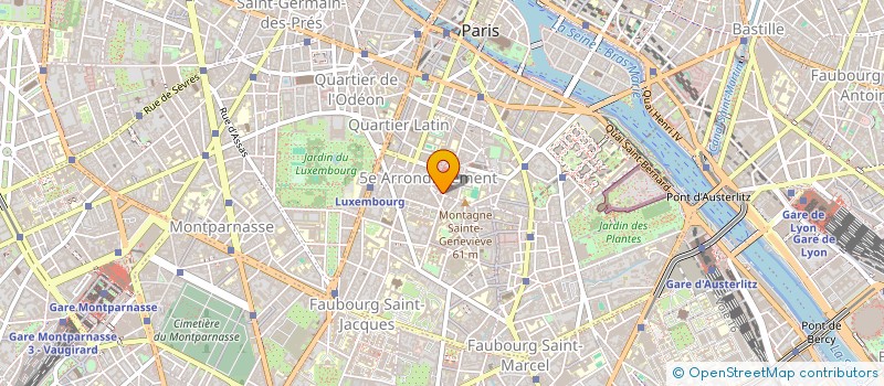 localisation de l'entreprise MONSIEUR GRANGE DE LA à PARIS