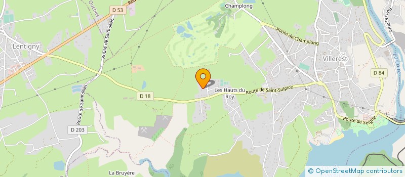 localisation de l'entreprise MONSIEUR GRANIANO SCOTTO  VILLEREST