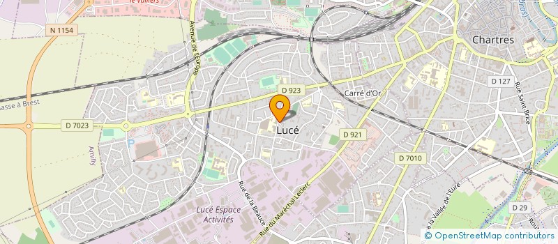 localisation de l'entreprise MONSIEUR GRATIAN COSTEA à LUCE