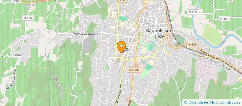 localisation de l'entreprise MONSIEUR GRATIEN ESCOS à BAGNOLS-SUR-CEZE