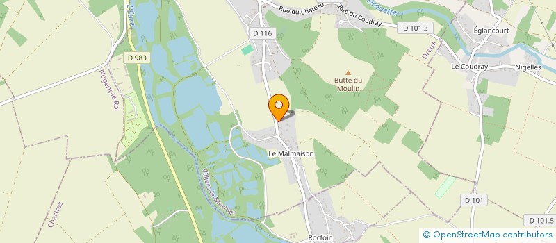 localisation de l'entreprise MONSIEUR GRATIEN GUERGUY à VILLIERS-LE-MORHIER