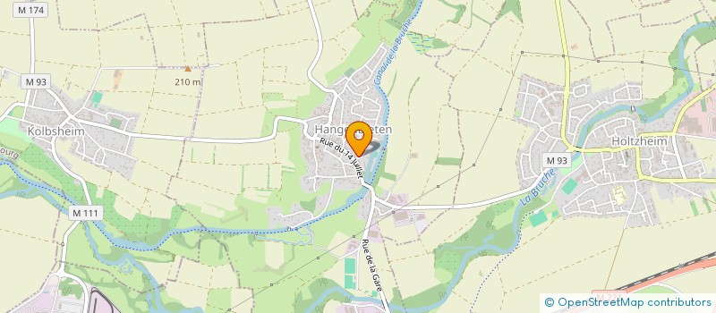 localisation de l'entreprise MONSIEUR GRAZIANO FATTORI  HANGENBIETEN