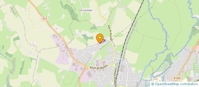 localisation de l'entreprise MONSIEUR GRAZIANO LAGORI à LA FERTE-BERNARD