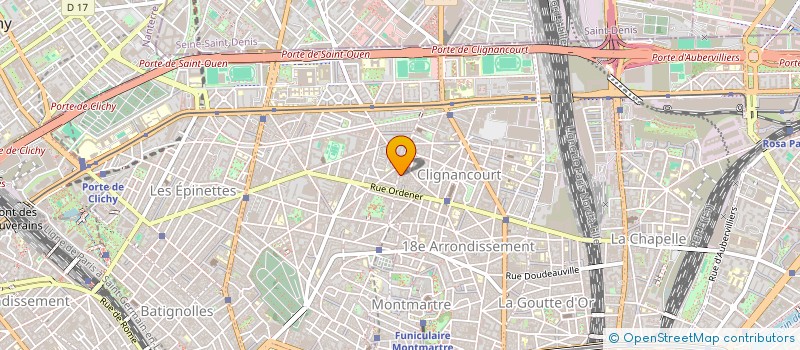 localisation de l'entreprise MONSIEUR GRAZIANO MANNU  PARIS