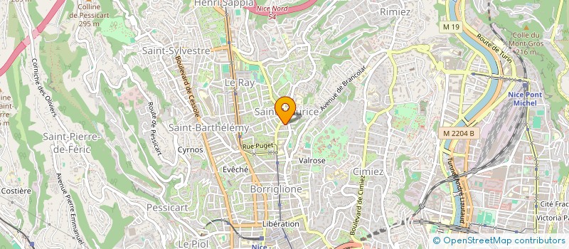 localisation de l'entreprise MONSIEUR GRAZIANO POLCHI à NICE
