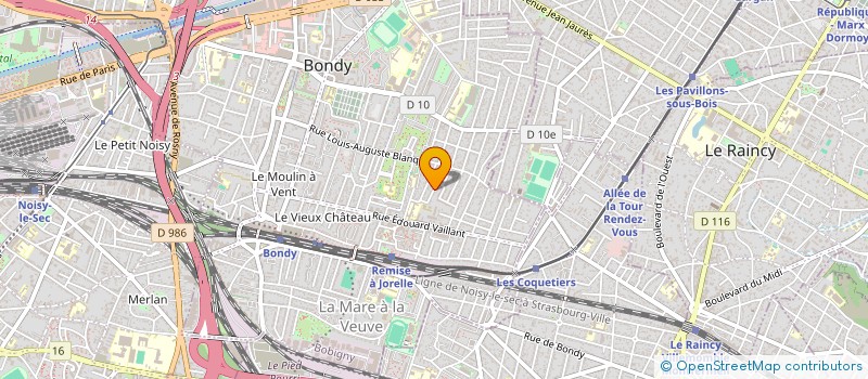 localisation de l'entreprise MONSIEUR GREAZI ABIRA à BONDY