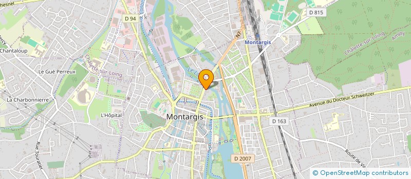 localisation de l'entreprise MONSIEUR GREG BRYAN JEAN ANGELE  MONTARGIS