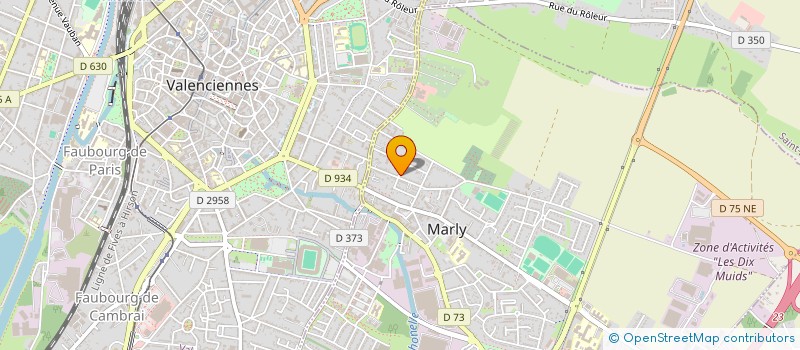 localisation de l'entreprise MONSIEUR GREG CAPILLON  MARLY