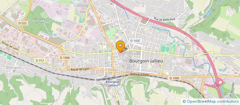 localisation de l'entreprise MONSIEUR GREG GODAME à BOURGOIN-JALLIEU
