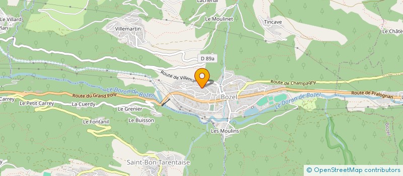 localisation de l'entreprise MONSIEUR GREG JONES  LES ALLUES