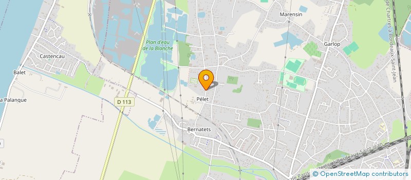 localisation de l'entreprise MONSIEUR GREG LEBAS  AMBARES-ET-LAGRAVE